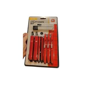 Unbranded 22 Piece Utility Knife Set Multi-Type Ready To Use